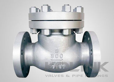 Válvula de retención oscilante de acero fundido con bridas Clase 150-1500 WCB