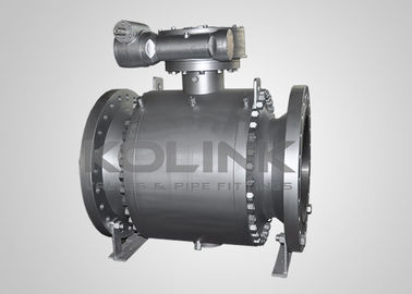 Valva de bolas de trunnión de puerto reducido API 607 DN50-DN1200