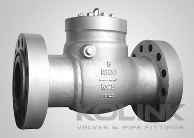 Válvula de retención oscilante con sello de presión Clase 600-2500 Alta presión