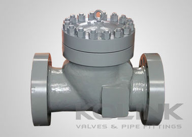 Válvula de control de oscilación API 6D, válvula de no retorno de acero fundido de apertura completa