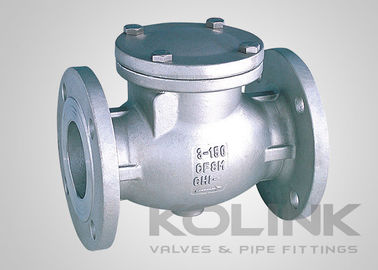 La valva de control de oscilación JIS CF8 CF8M SCS13A SCS14A con amortiguador de flancos está disponible