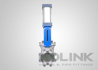 Válvula de compuerta de cuchillo accionada por aire, 2-48 pulgadas, Clase 150, PN16
