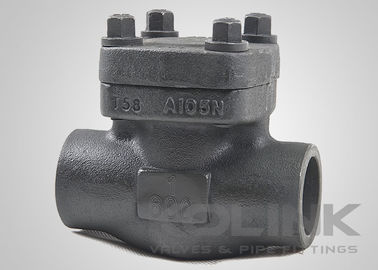 Válvula de verificación de acero forjado roscado NPT, puerto reducido, acero inoxidable F304 F316