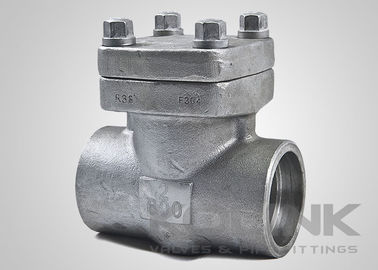 Válvula de verificación de acero forjado roscado NPT, puerto reducido, acero inoxidable F304 F316