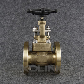 La valva de globo de bronce, con brillo / NPT, JIS CAC703 C95200 C95500 C95800 C83600