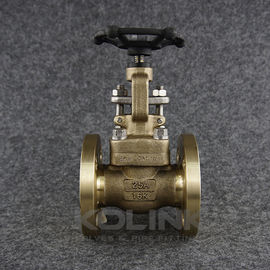 La valva de globo de bronce, con brillo / NPT, JIS CAC703 C95200 C95500 C95800 C83600