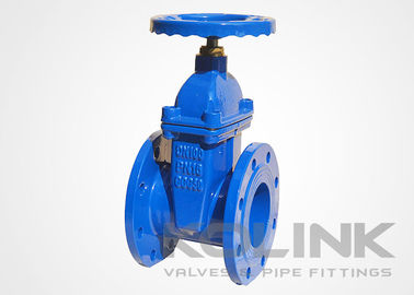 DIN 3352 F4 Válvula de puerta con asiento resistente con tronco sin elevación de hierro fundido GGG40 GGG50