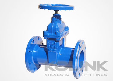 DIN 3352 F5 Válvula de puerta con asiento resistente, de hierro dúctil GGG40 GGG50 PN 16 - 40