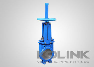 Válvula de puertas de cuchillo de hierro dúctil con tallo ascendente sentado resistente 2&quot; - 48&quot;